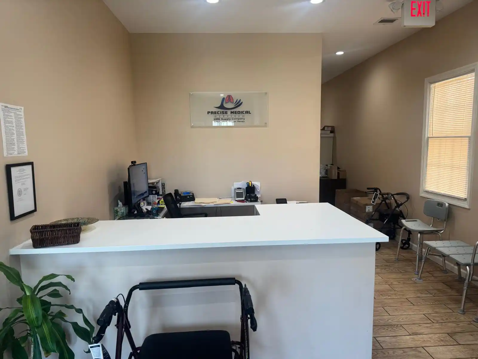 Precise Medical Care Services storefront in Bloomfield, New Jersey
